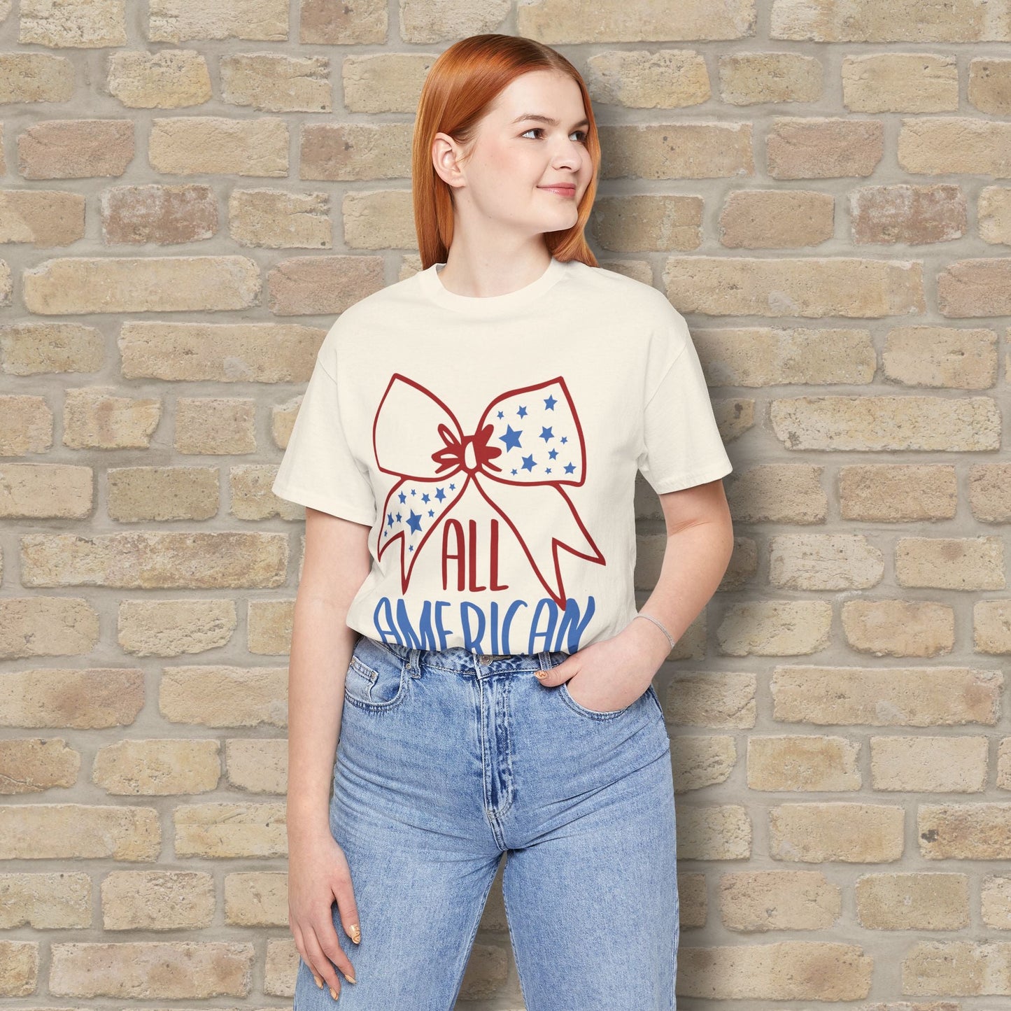 Graphic & Text T-Shirts Star - Spangled Mama Tee - Vibrant Styles
