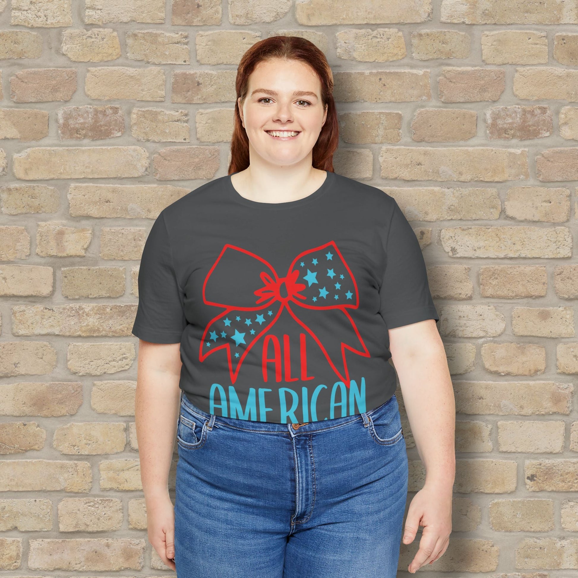 Graphic & Text T-Shirts Star - Spangled Mama Tee - Vibrant Styles