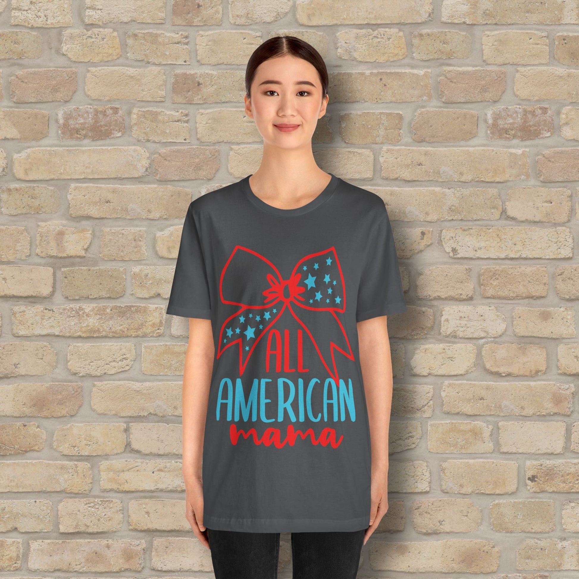 Graphic & Text T-Shirts Star - Spangled Mama Tee - Vibrant Styles