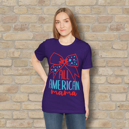 Graphic & Text T-Shirts Star - Spangled Mama Tee - Vibrant Styles
