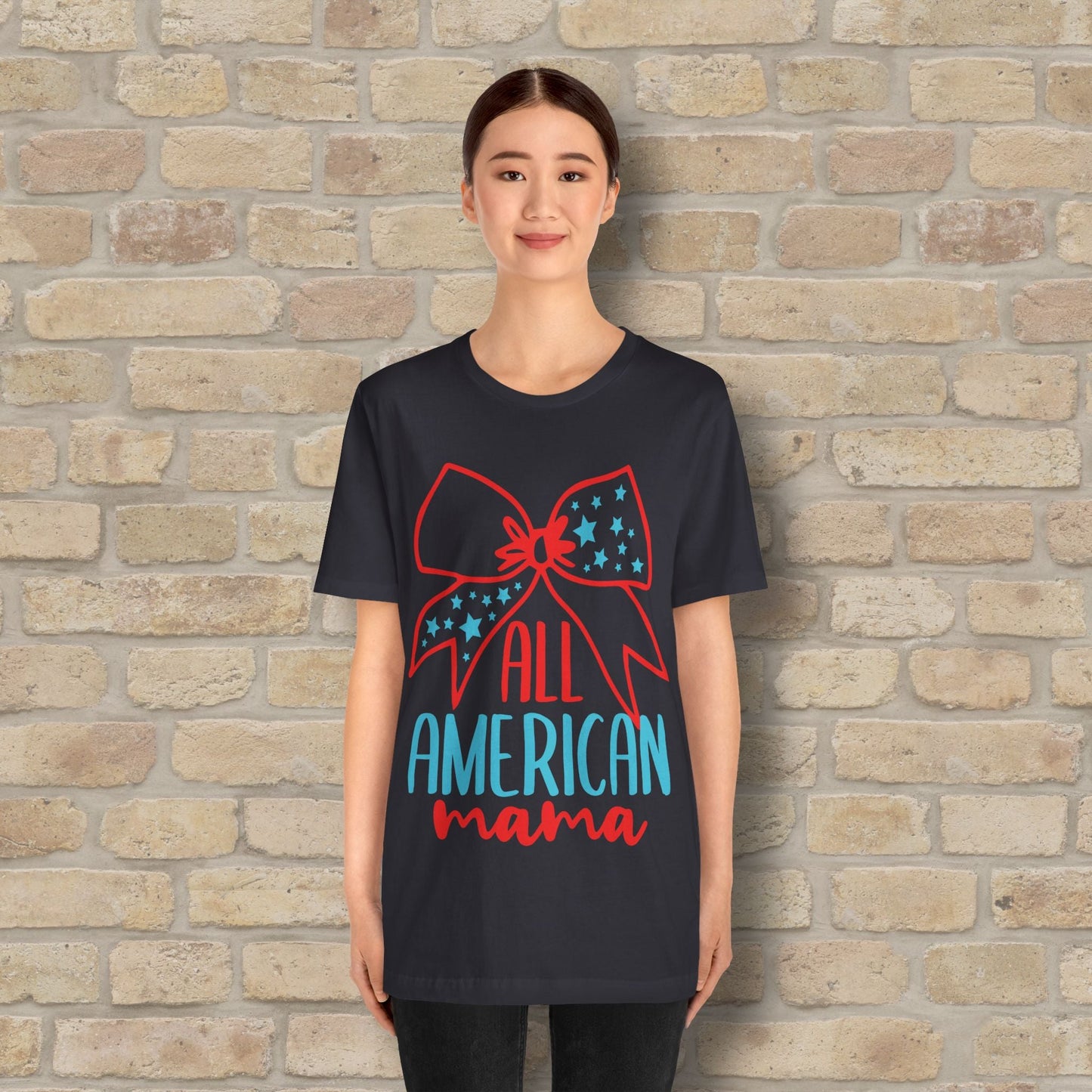 Graphic & Text T-Shirts Star - Spangled Mama Tee - Vibrant Styles