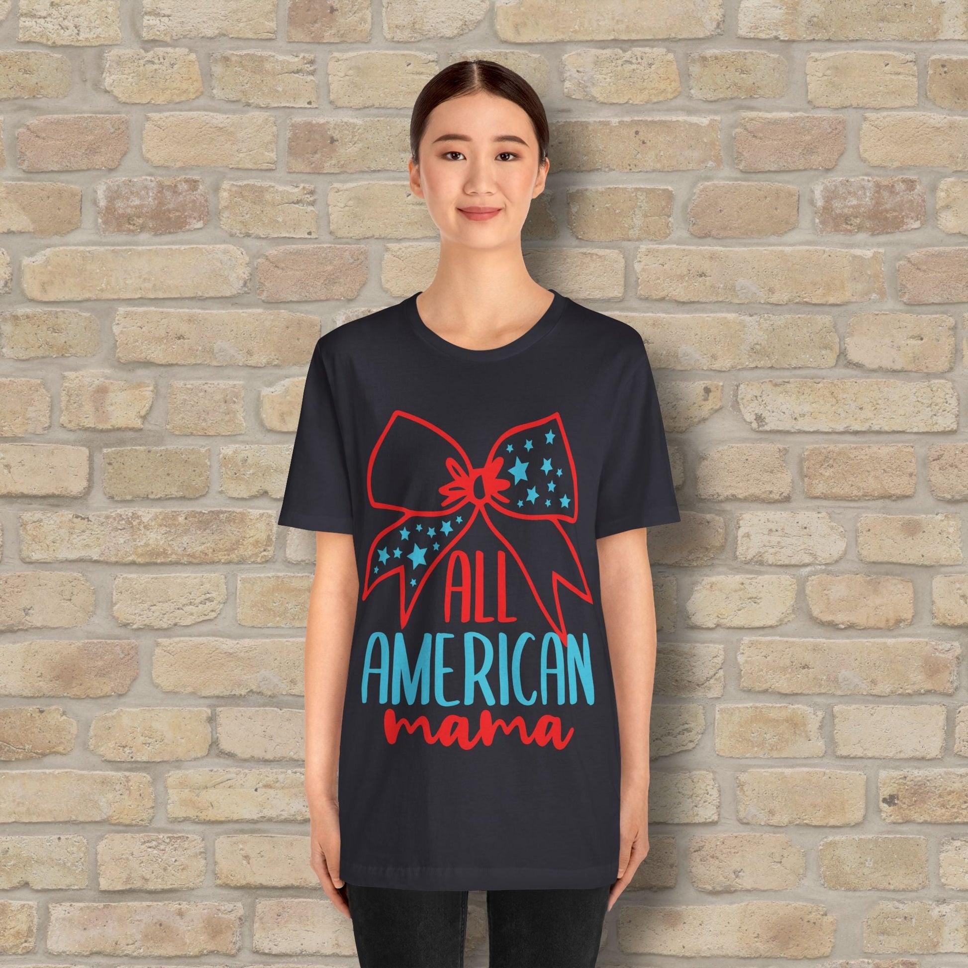 Graphic & Text T-Shirts Star - Spangled Mama Tee - Vibrant Styles