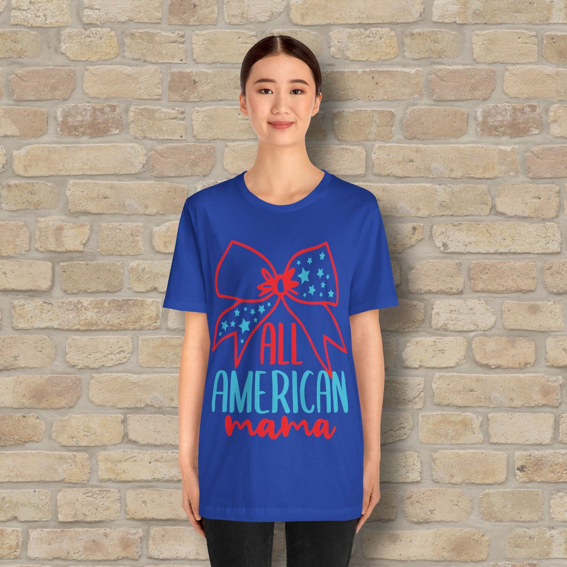 Graphic & Text T-Shirts Star - Spangled Mama Tee - Vibrant Styles