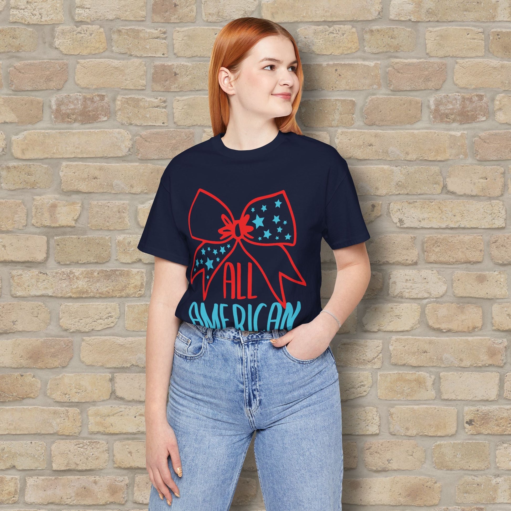 Graphic & Text T-Shirts Star - Spangled Mama Tee - Vibrant Styles