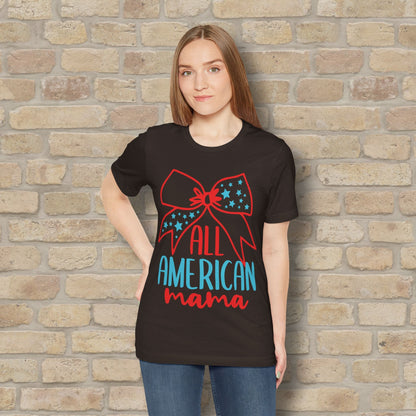 Graphic & Text T-Shirts Star - Spangled Mama Tee - Vibrant Styles