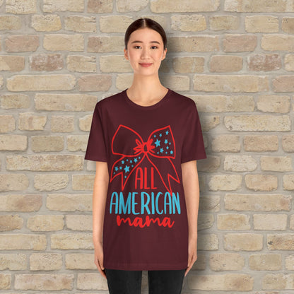 Graphic & Text T-Shirts Star - Spangled Mama Tee - Vibrant Styles