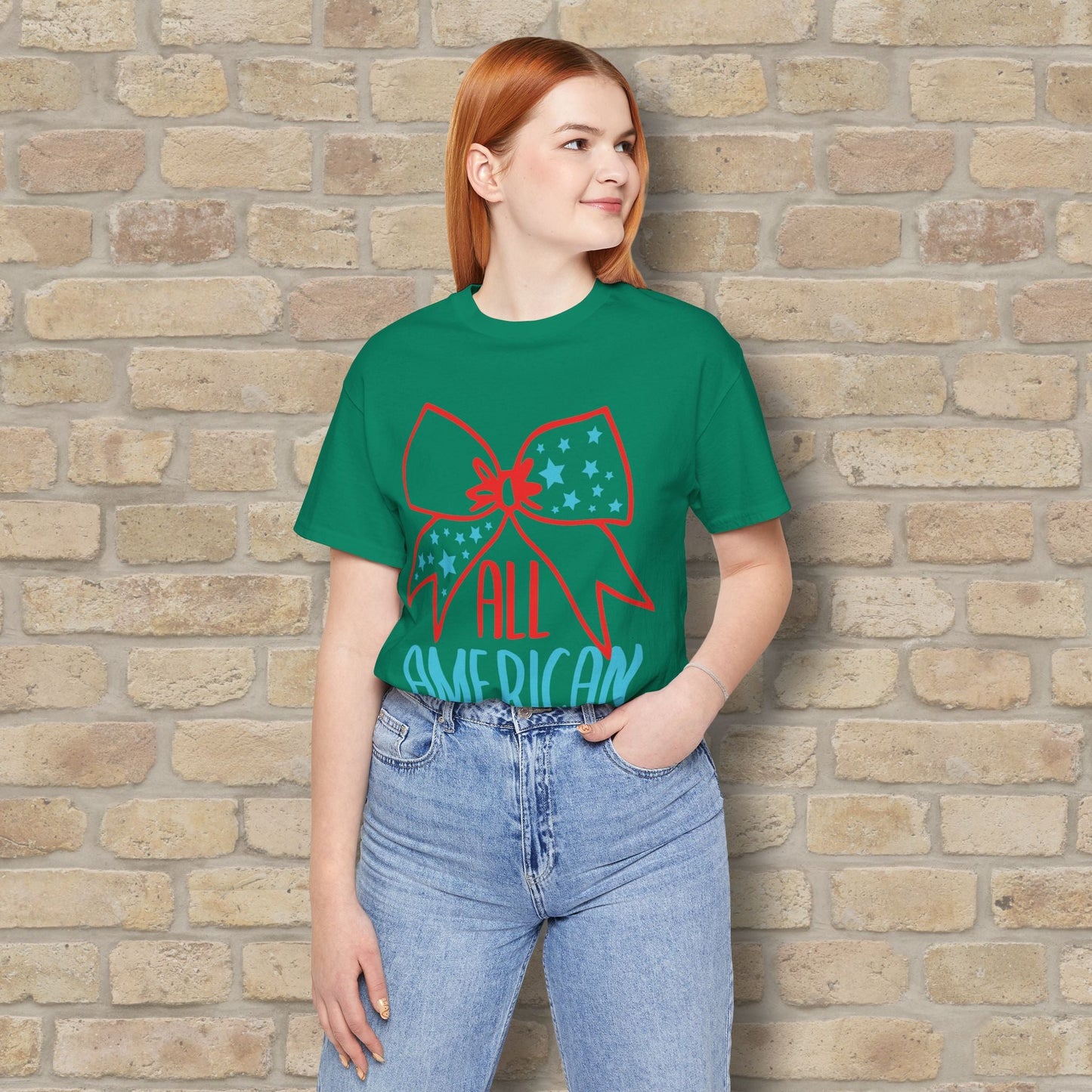 Graphic & Text T-Shirts Star - Spangled Mama Tee - Vibrant Styles