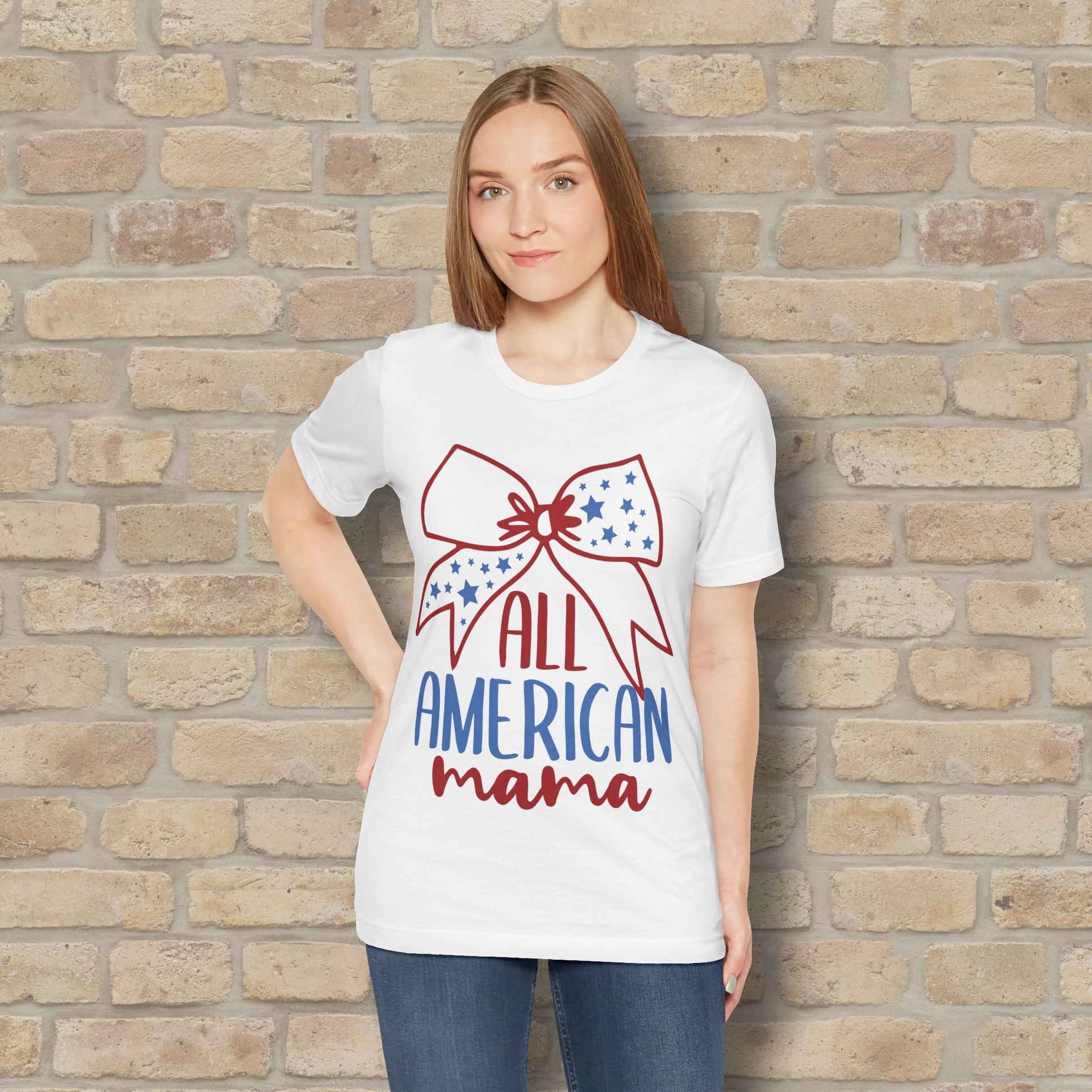 Graphic & Text T-Shirts Star - Spangled Mama Tee - Vibrant Styles