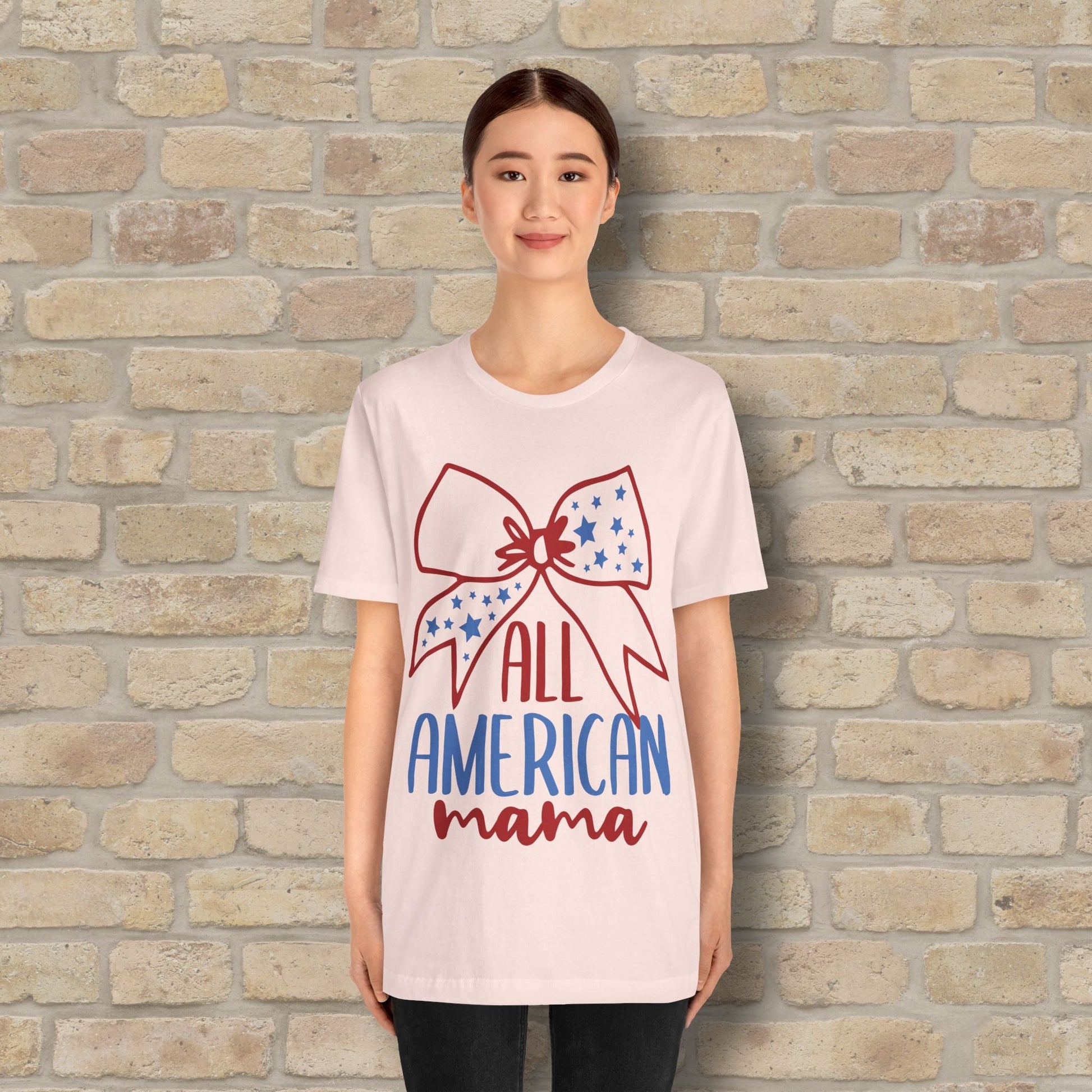 Graphic & Text T-Shirts Star - Spangled Mama Tee - Vibrant Styles