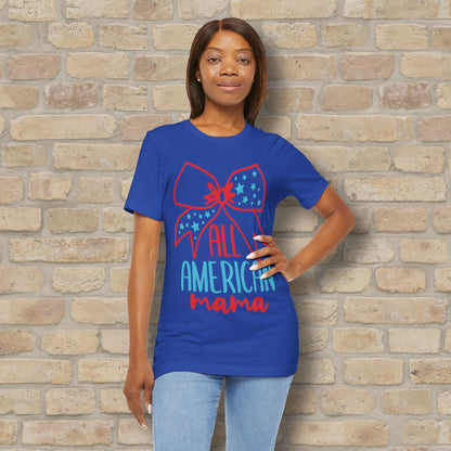 Graphic & Text T-Shirts Star - Spangled Mama Tee - Vibrant Styles