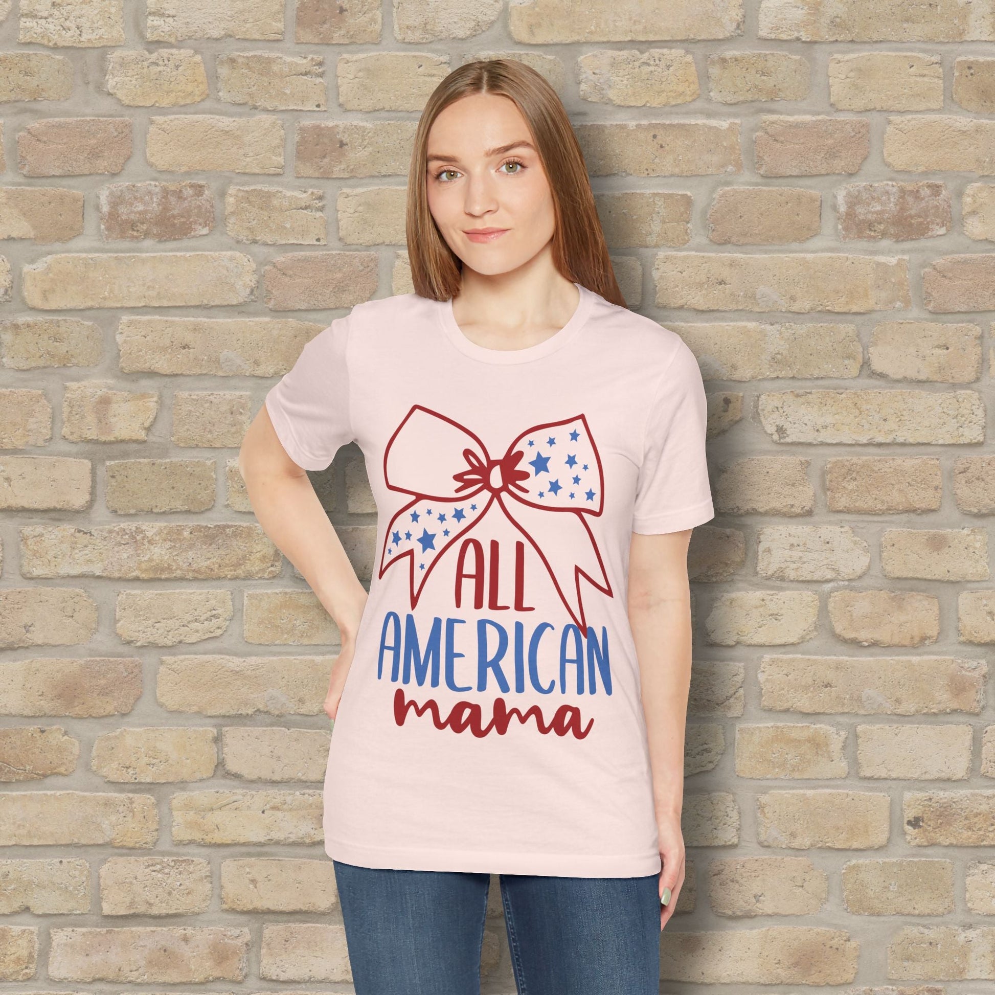 Graphic & Text T-Shirts Star - Spangled Mama Tee - Vibrant Styles