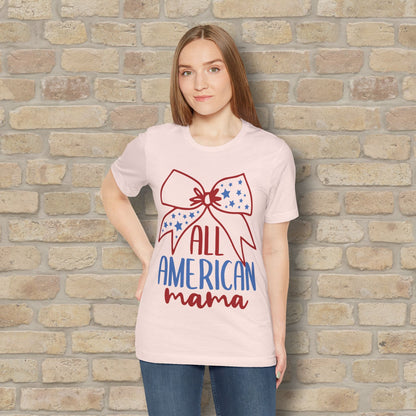 Graphic & Text T-Shirts Star - Spangled Mama Tee - Vibrant Styles