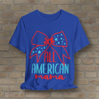 Graphic & Text T-Shirts Star - Spangled Mama Tee - Vibrant Styles