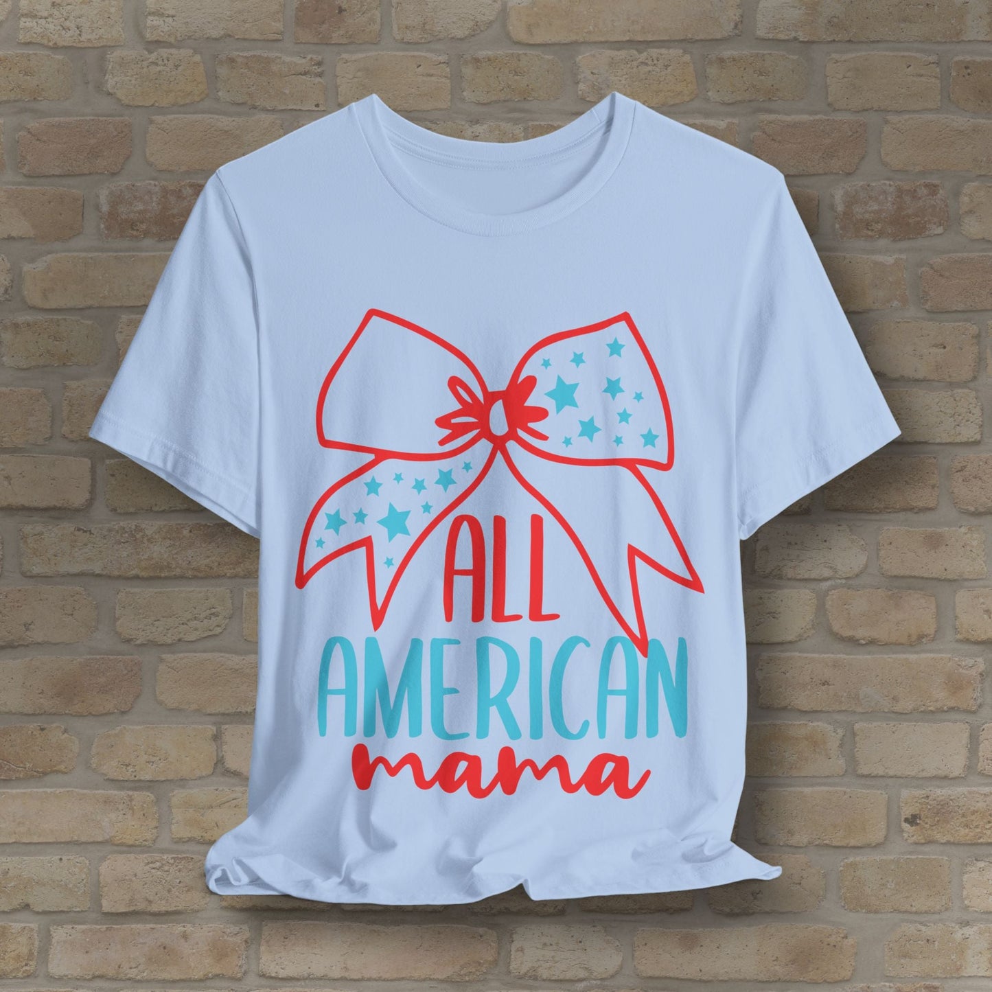 Graphic & Text T-Shirts Star - Spangled Mama Tee - Vibrant Styles