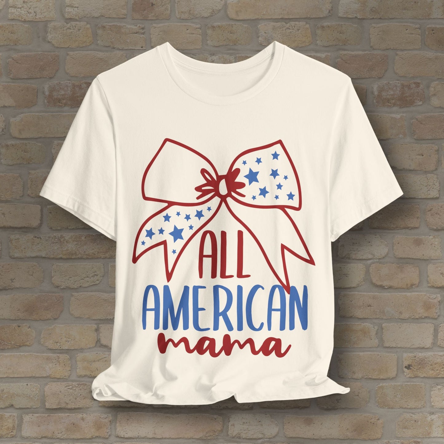 Graphic & Text T-Shirts Star - Spangled Mama Tee - Vibrant Styles