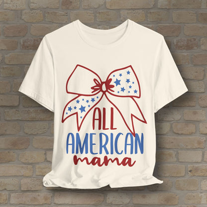 Graphic & Text T-Shirts Star - Spangled Mama Tee - Vibrant Styles