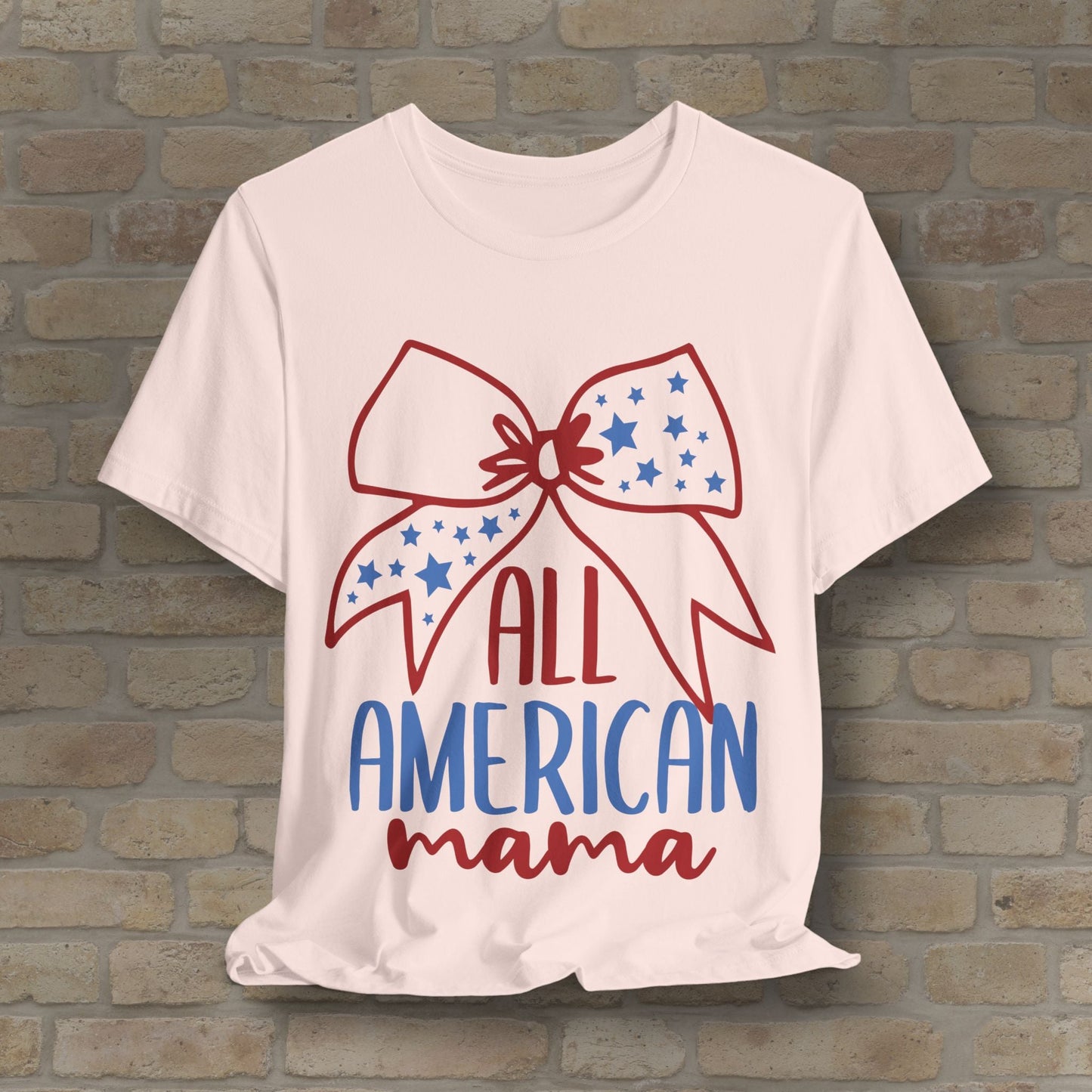 Graphic & Text T-Shirts Star - Spangled Mama Tee - Vibrant Styles