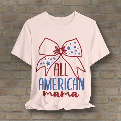 Graphic & Text T-Shirts Star - Spangled Mama Tee - Vibrant Styles