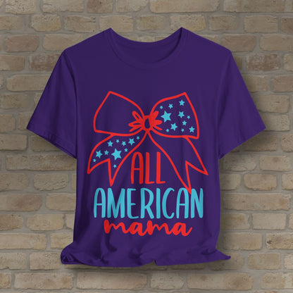 Graphic & Text T-Shirts Star - Spangled Mama Tee - Vibrant Styles