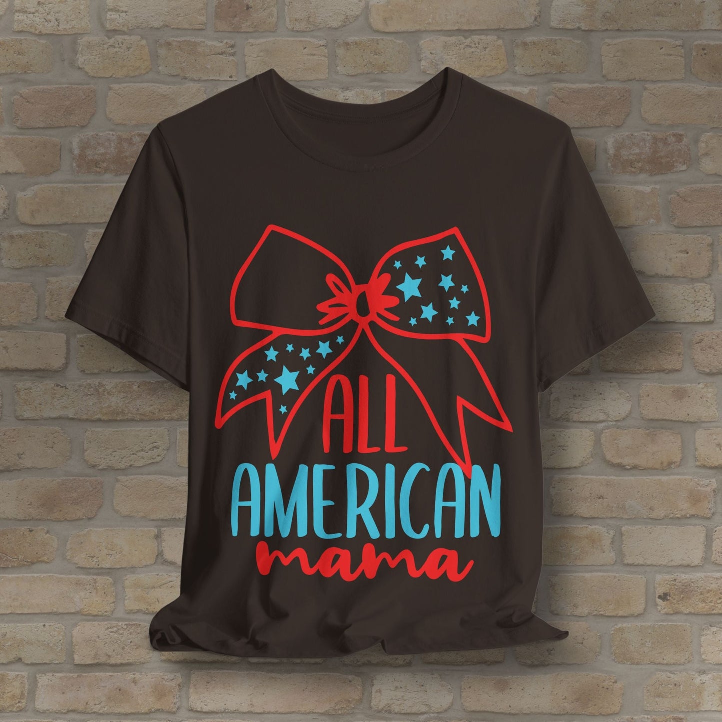 Graphic & Text T-Shirts Star - Spangled Mama Tee - Vibrant Styles