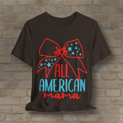Graphic & Text T-Shirts Star - Spangled Mama Tee - Vibrant Styles