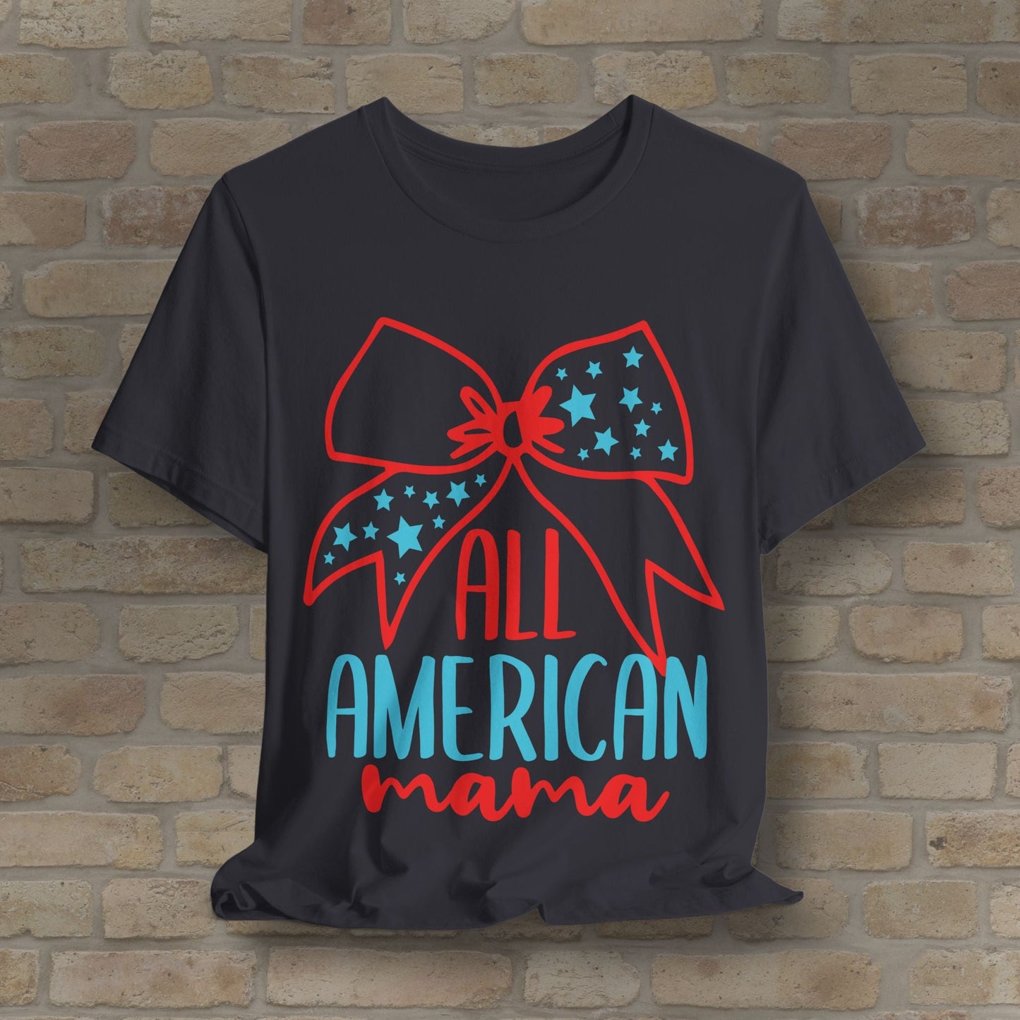Graphic & Text T-Shirts Star - Spangled Mama Tee - Vibrant Styles