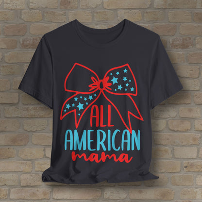 Graphic & Text T-Shirts Star - Spangled Mama Tee - Vibrant Styles