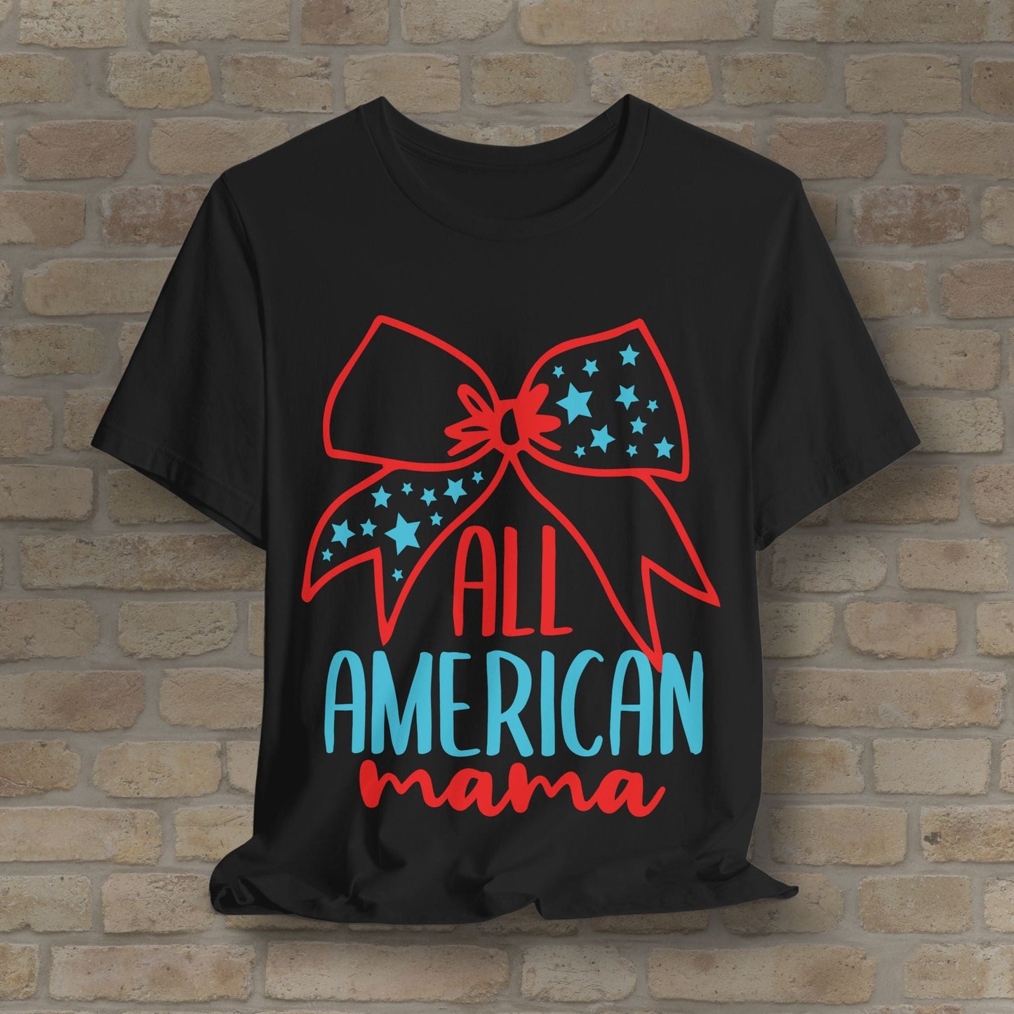 Graphic & Text T-Shirts Star - Spangled Mama Tee - Vibrant Styles