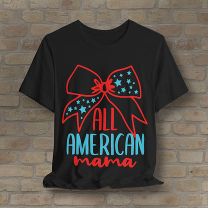 Graphic & Text T-Shirts Star - Spangled Mama Tee - Vibrant Styles