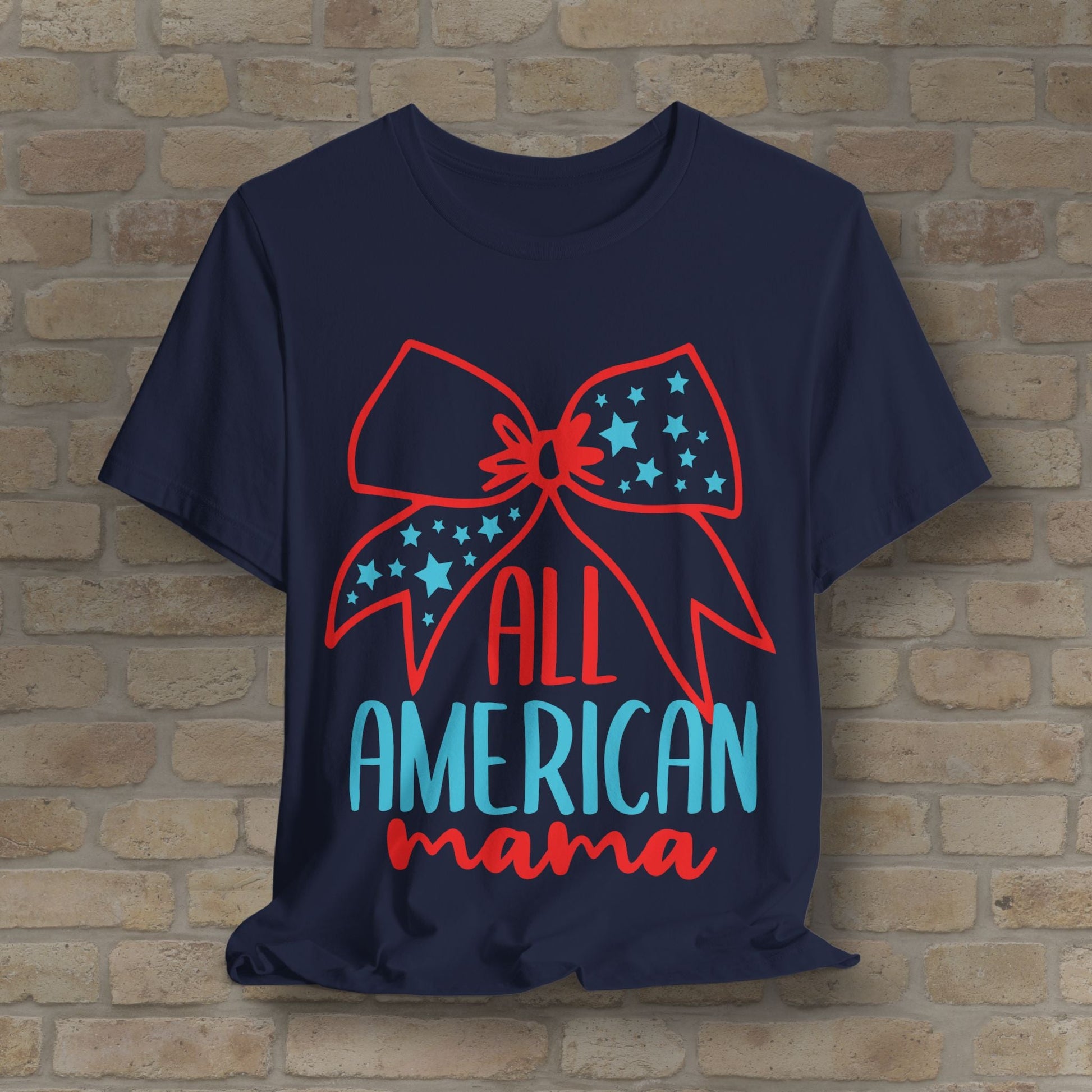 Graphic & Text T-Shirts Star - Spangled Mama Tee - Vibrant Styles