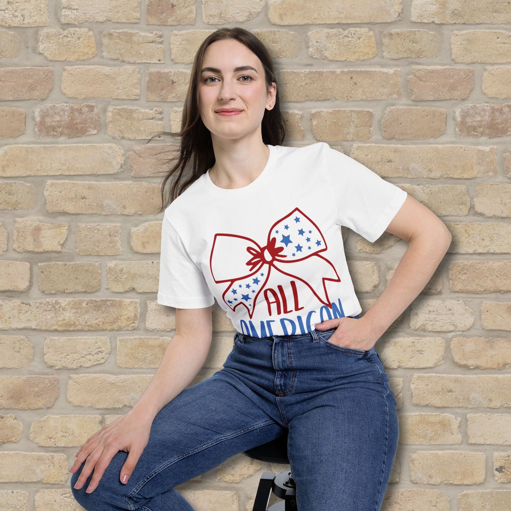 Graphic & Text T-Shirts Star - Spangled Mama (USA - Made) - Vibrant Styles