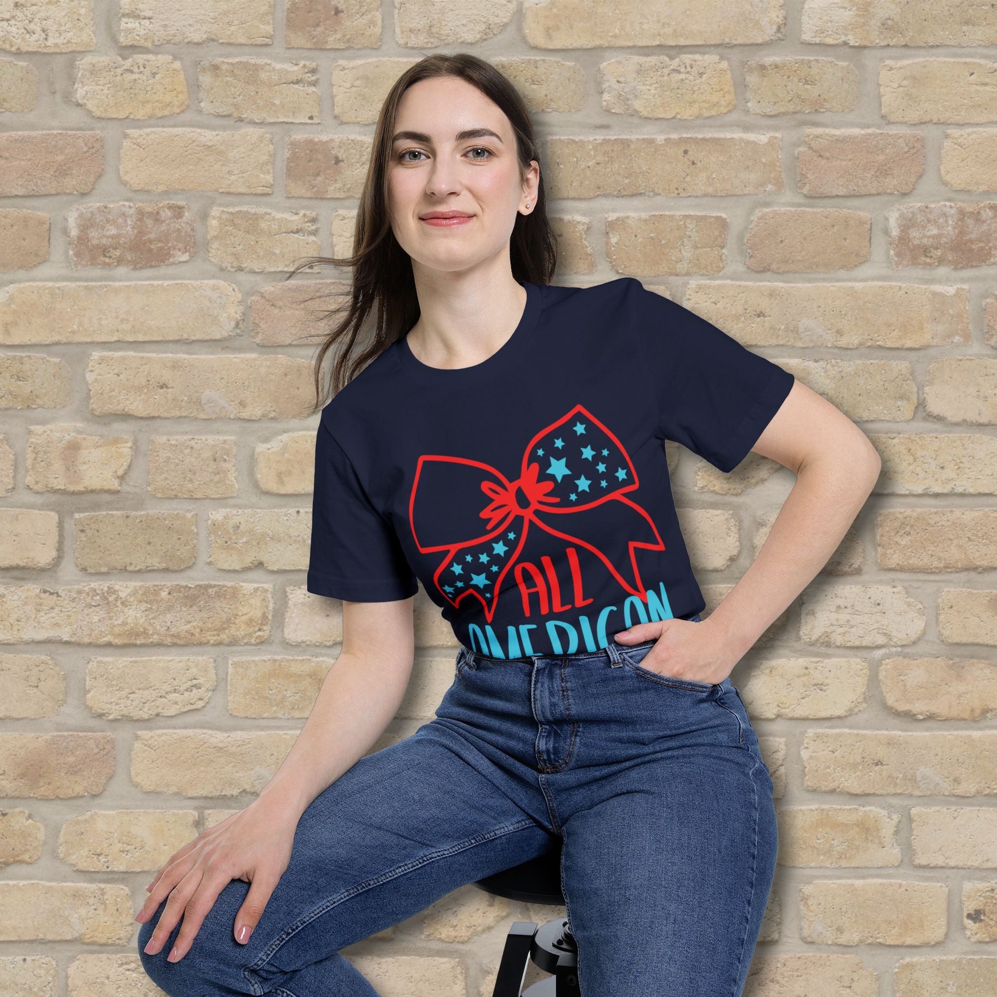 Graphic & Text T-Shirts Star - Spangled Mama (USA - Made) - Vibrant Styles