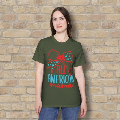 Graphic & Text T-Shirts Star - Spangled Mama (USA - Made) - Vibrant Styles