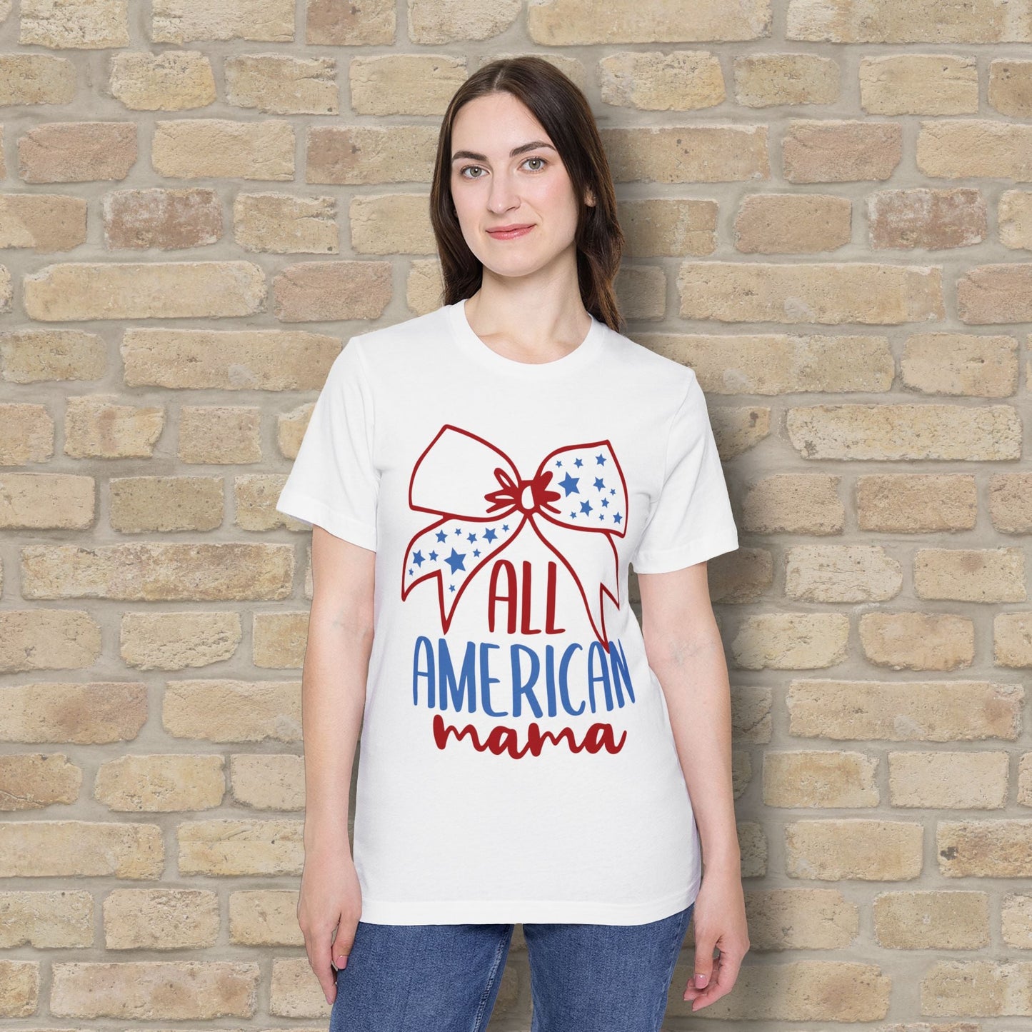 Graphic & Text T-Shirts Star - Spangled Mama (USA - Made) - Vibrant Styles