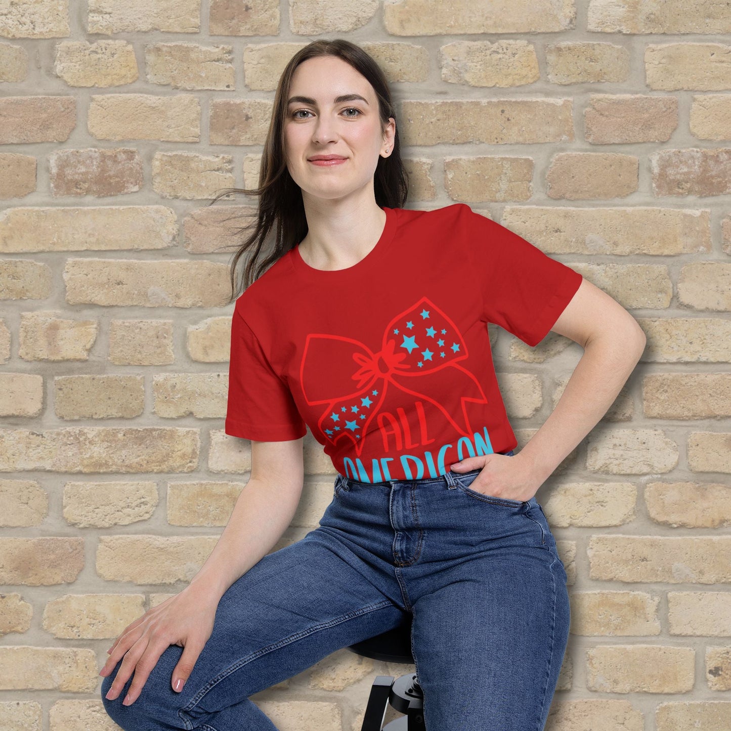 Graphic & Text T-Shirts Star - Spangled Mama (USA - Made) - Vibrant Styles