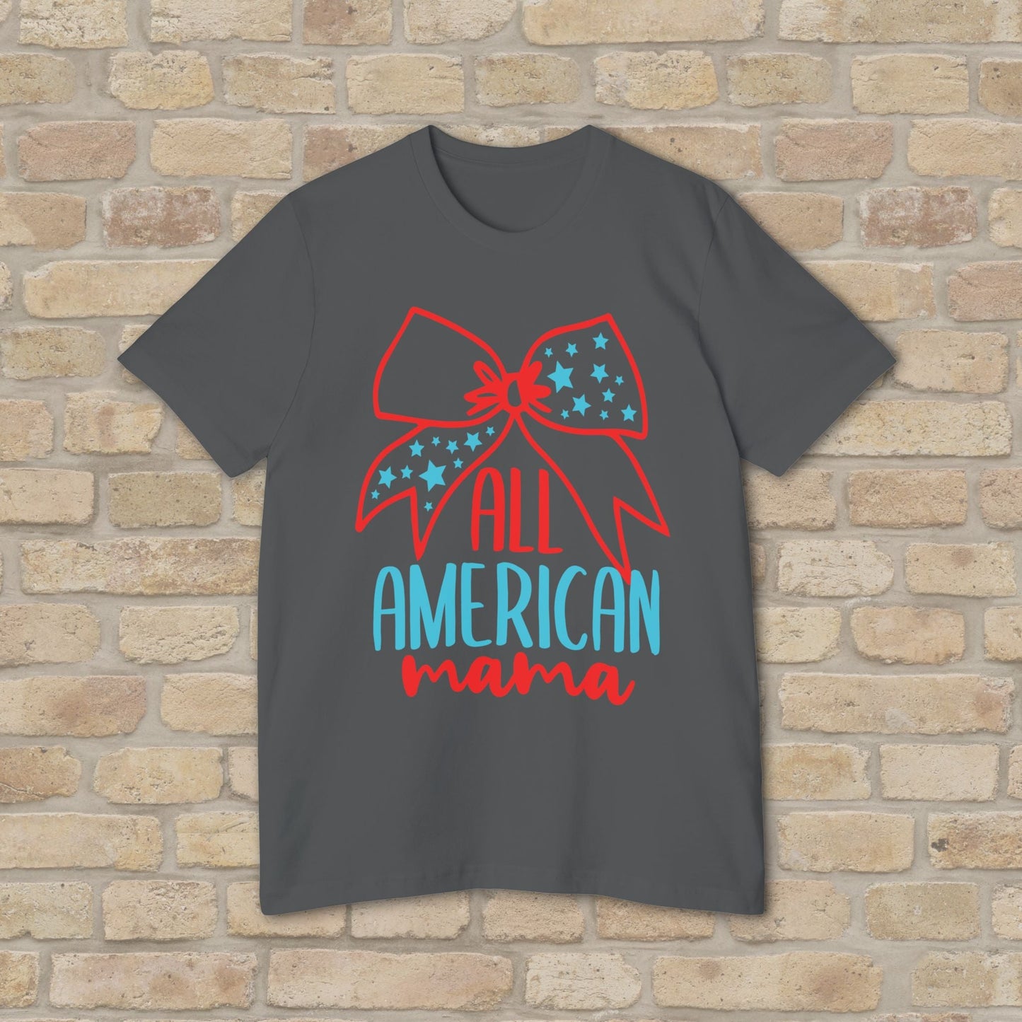 Graphic & Text T-Shirts Star - Spangled Mama (USA - Made) - Vibrant Styles