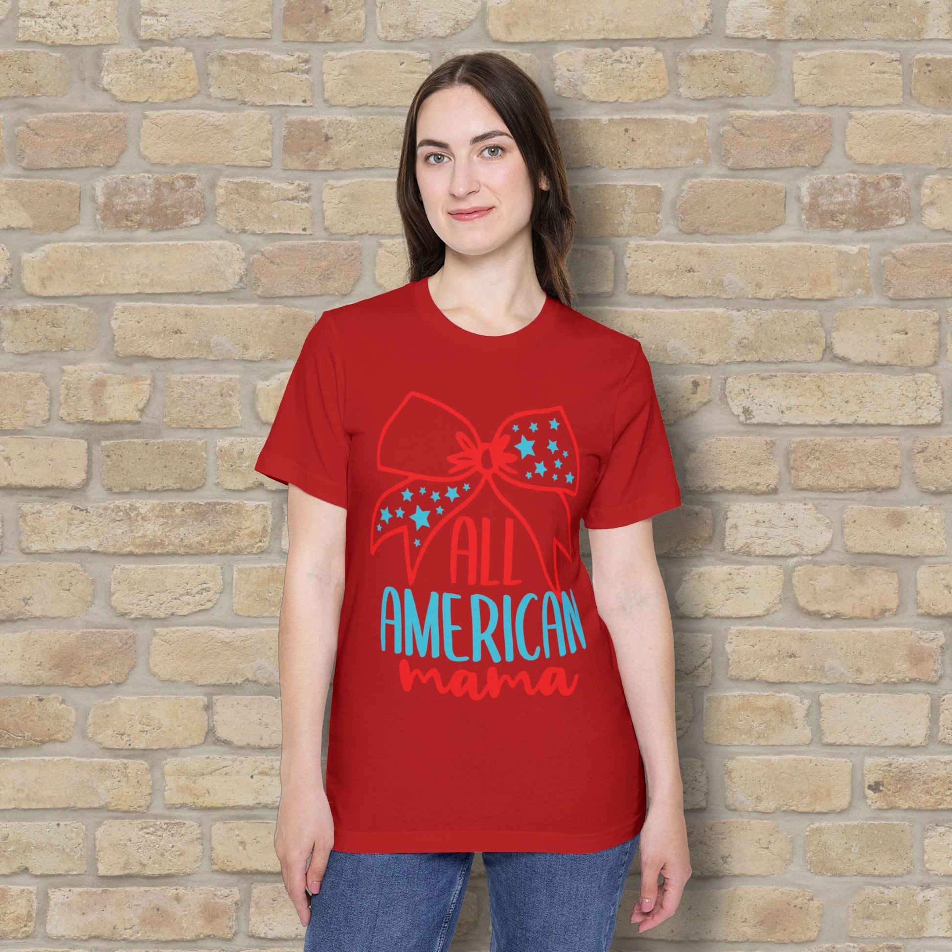 Graphic & Text T-Shirts Star - Spangled Mama (USA - Made) - Vibrant Styles