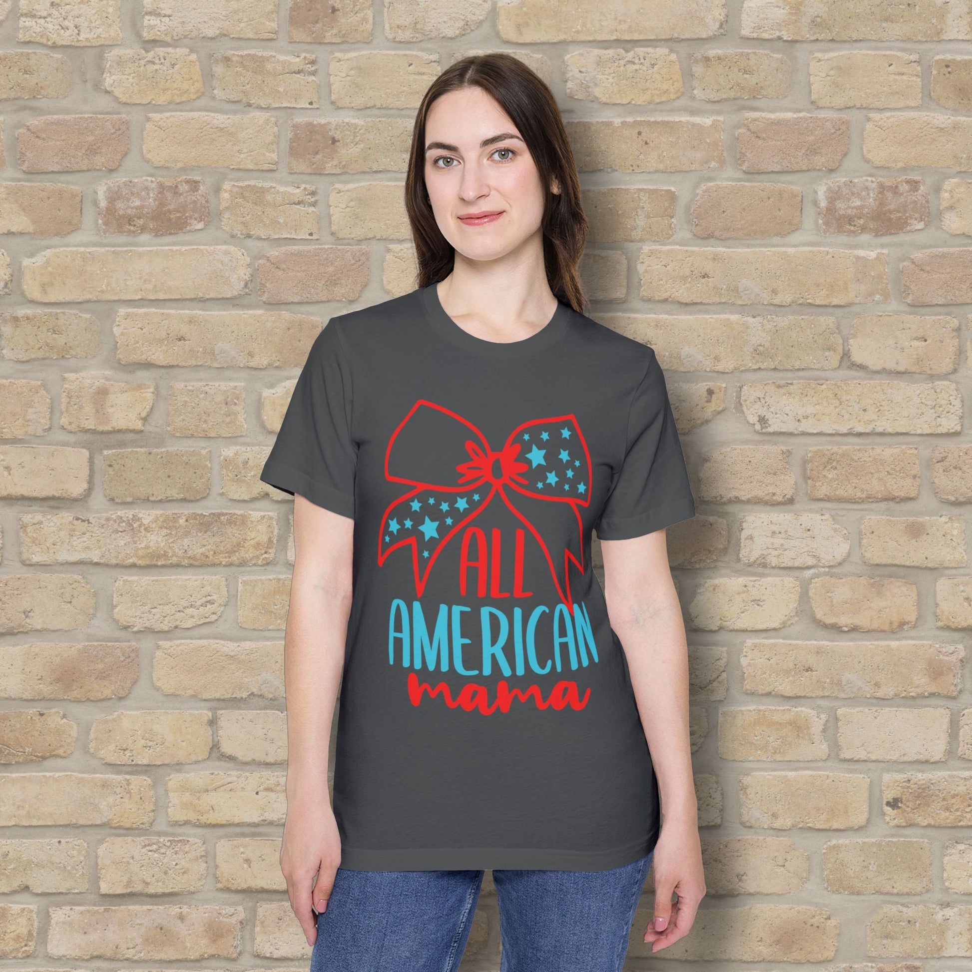 Graphic & Text T-Shirts Star - Spangled Mama (USA - Made) - Vibrant Styles