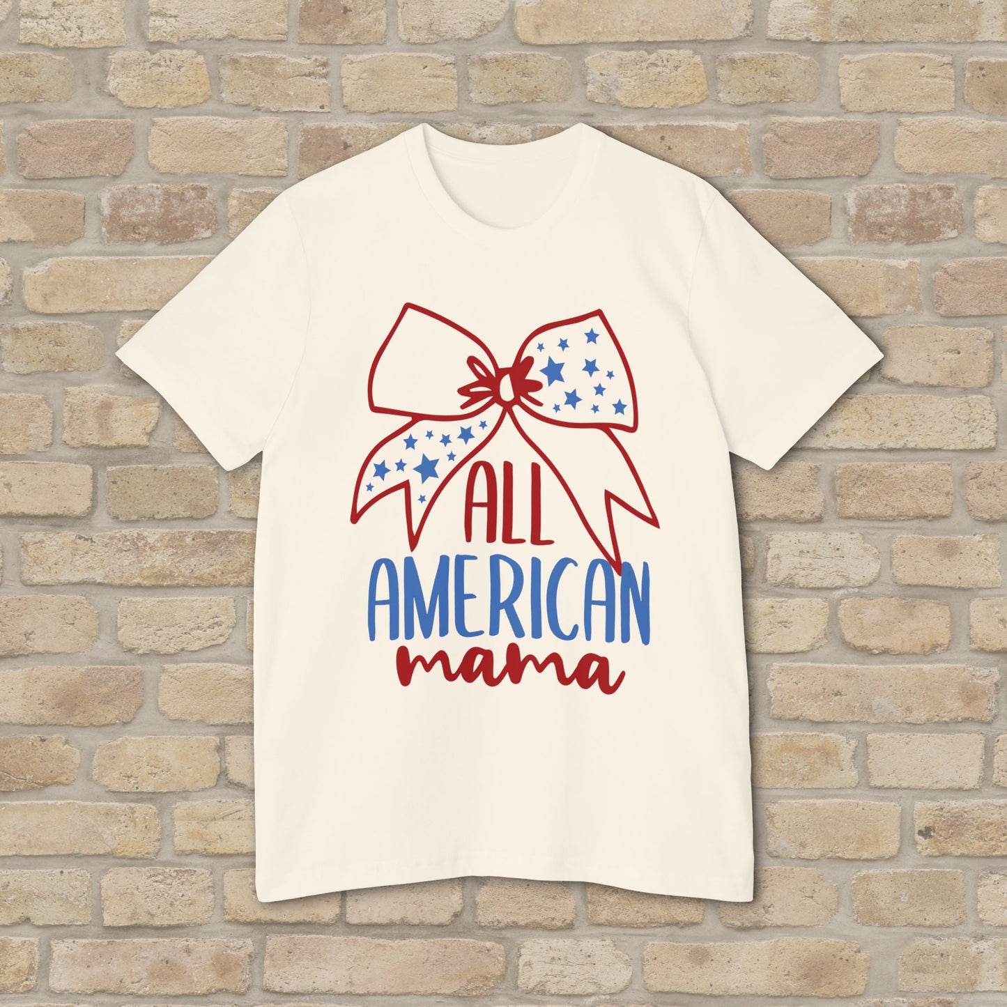 Graphic & Text T-Shirts Star - Spangled Mama (USA - Made) - Vibrant Styles
