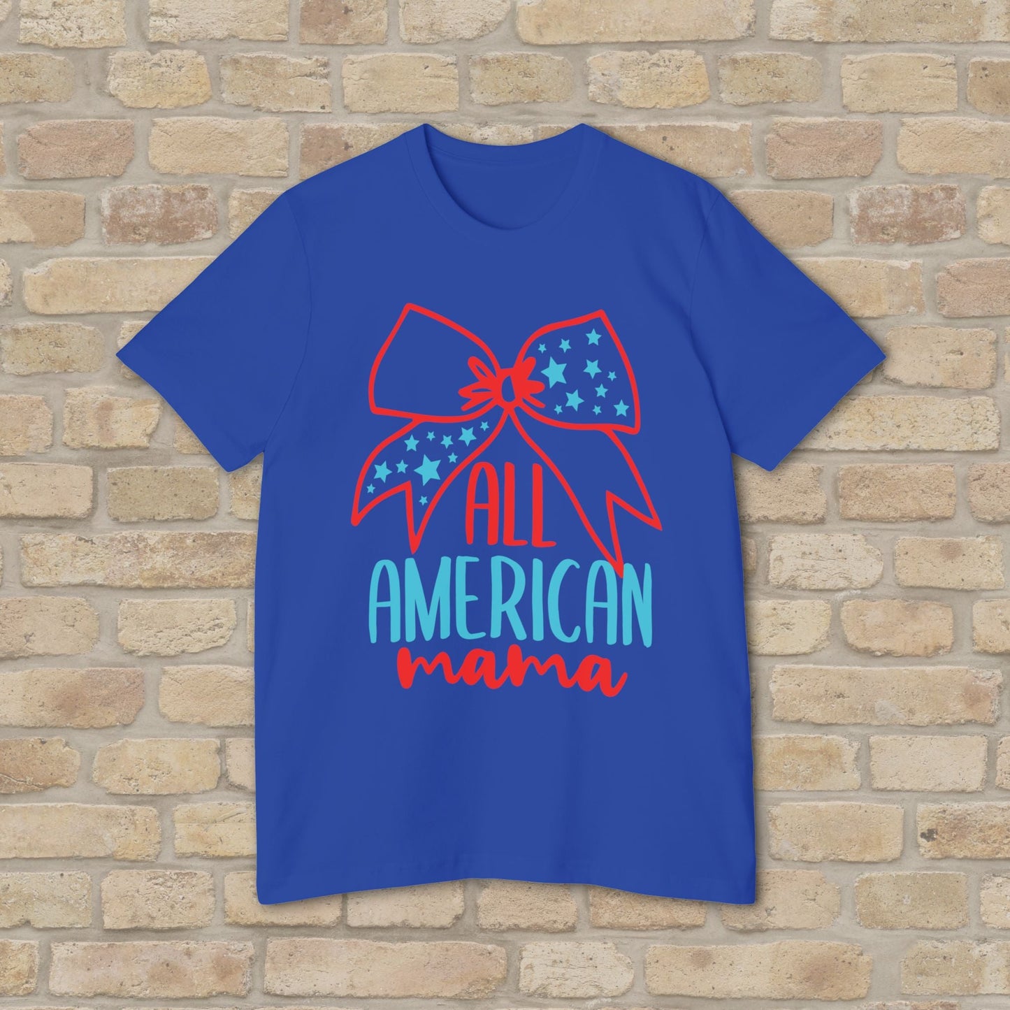 Graphic & Text T-Shirts Star - Spangled Mama (USA - Made) - Vibrant Styles