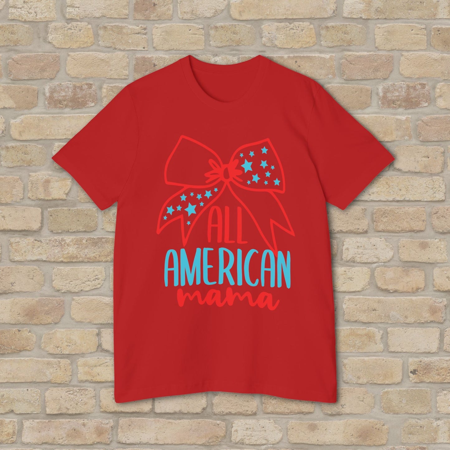 Graphic & Text T-Shirts Star - Spangled Mama (USA - Made) - Vibrant Styles