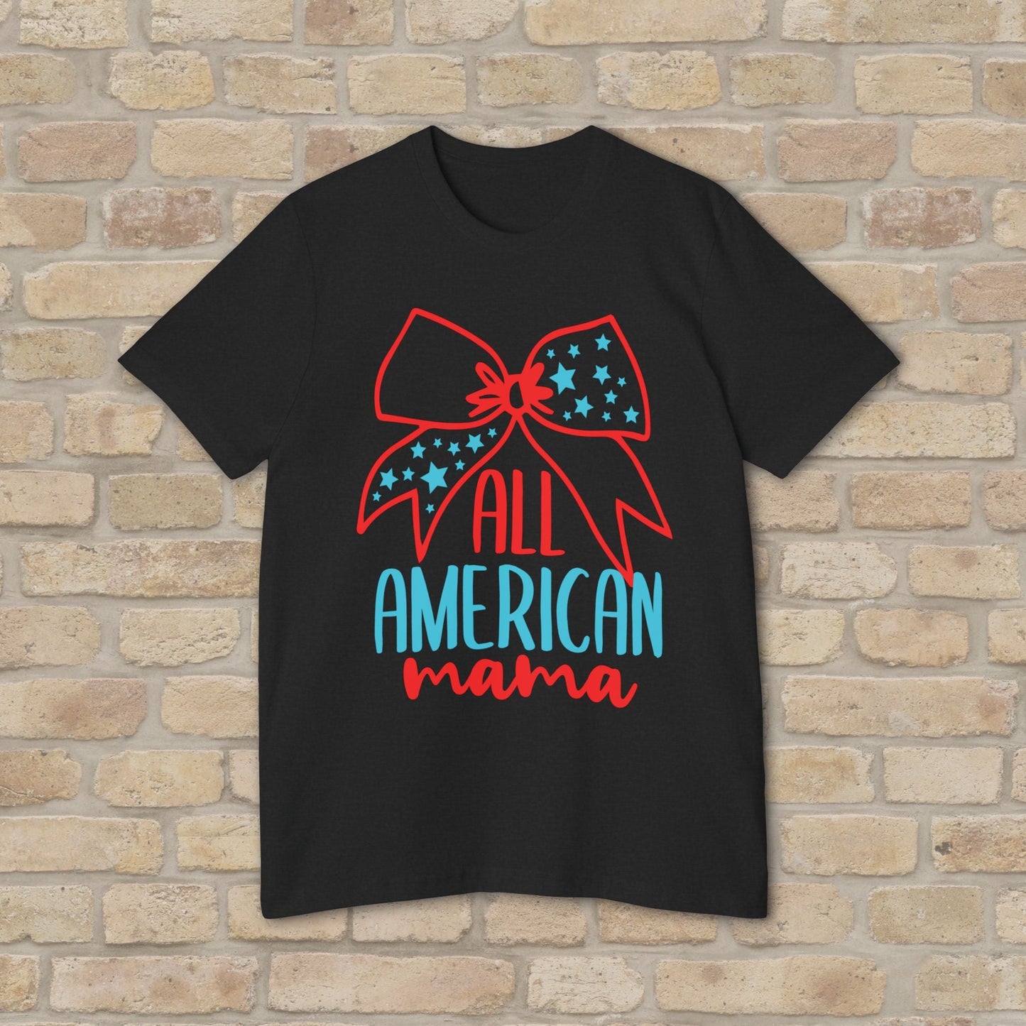 Graphic & Text T-Shirts Star - Spangled Mama (USA - Made) - Vibrant Styles