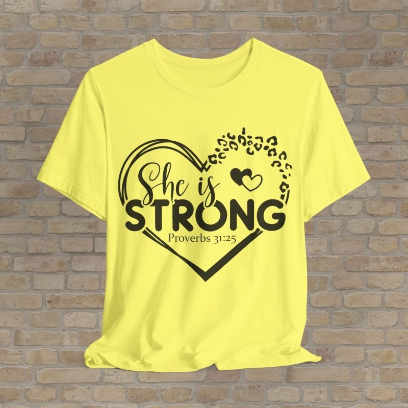 Mostly Text T-Shirts Strong Like Her Tee - Vibrant Styles