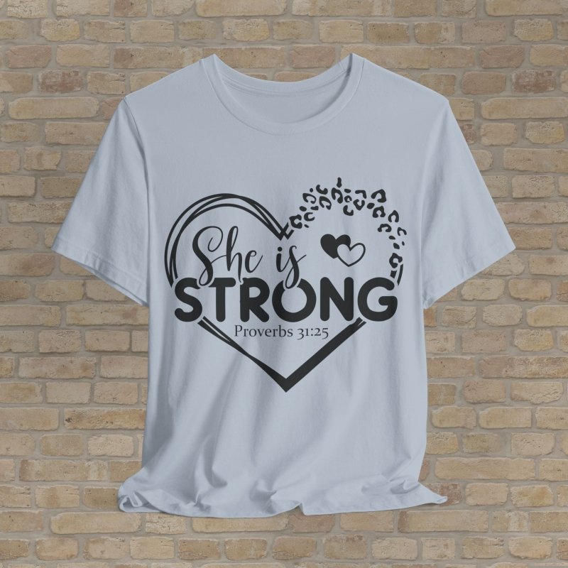 Mostly Text T-Shirts Strong Like Her Tee - Vibrant Styles
