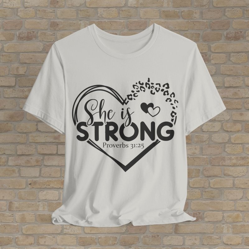 Mostly Text T-Shirts Strong Like Her Tee - Vibrant Styles