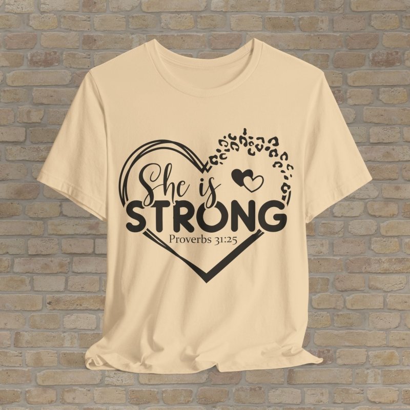 Mostly Text T-Shirts Strong Like Her Tee - Vibrant Styles