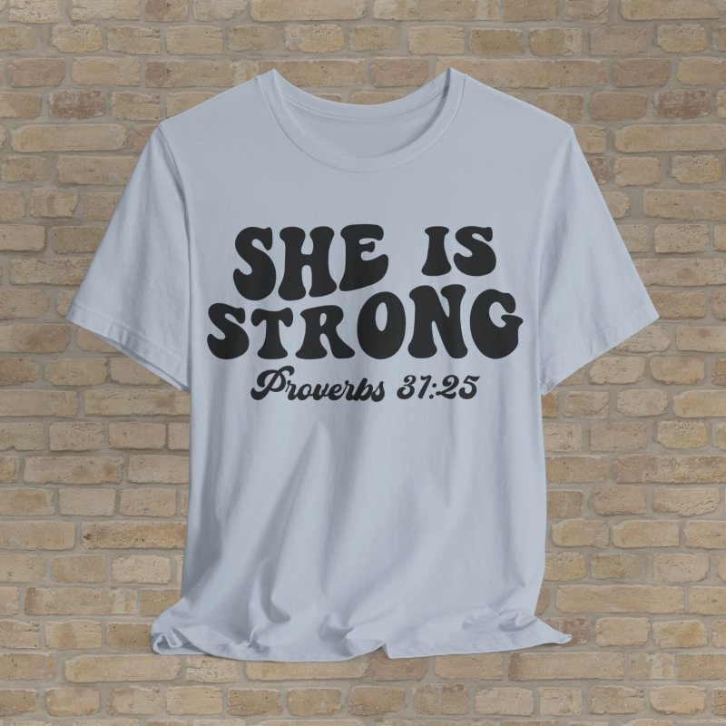 Text Only T-Shirts Strong Woman Tee - Vibrant Styles