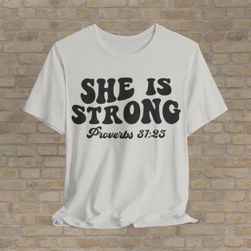 Text Only T-Shirts Strong Woman Tee - Vibrant Styles