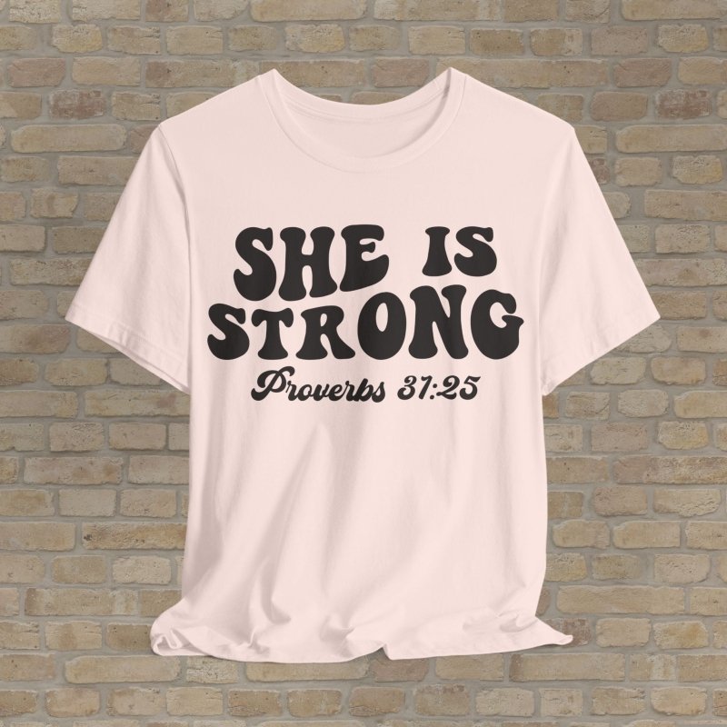 Text Only T-Shirts Strong Woman Tee - Vibrant Styles