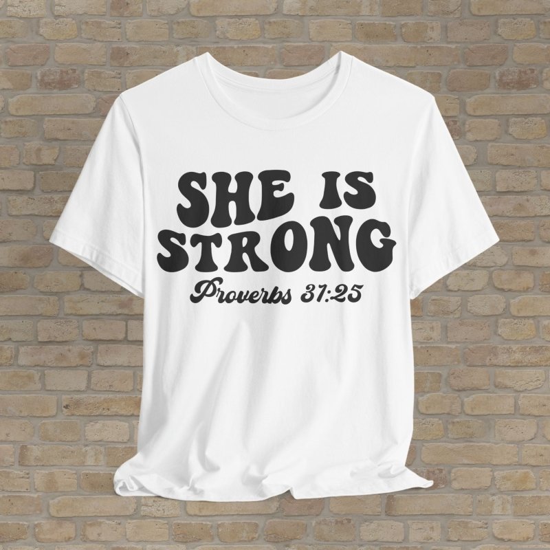 Text Only T-Shirts Strong Woman Tee - Vibrant Styles